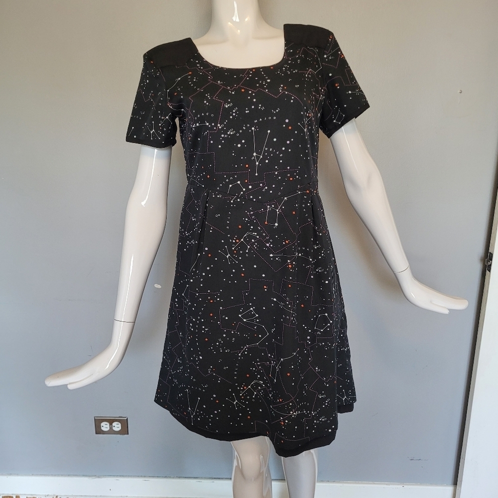 Modcloth Yumi Constellation Dress, VGUC, Approximate Size M